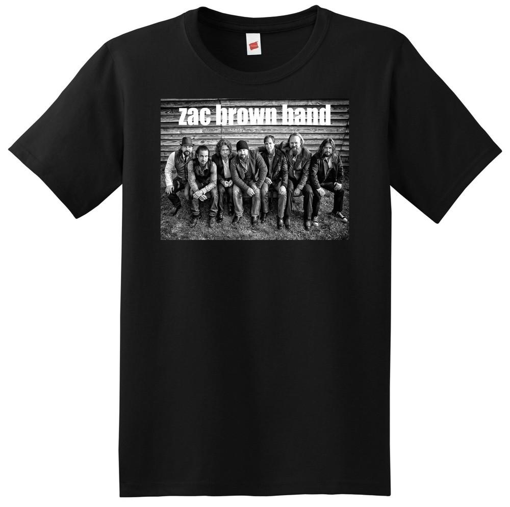 ZAC BROWN BAND T-shirt photo poster tee SMALL MEDIUM LARGE or XL