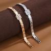Fashion Temperament Micro Inlaid Zircon Ins Cold Style Everyday Joker Bracelet