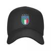 Personalized Italia Figc Baseball Cap for Unisex Women Breathable Italian Football Gift Dad Hat Outdoor