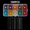 60/100/120pcs Auto Car Styling Cars Truck Mini Fuse Mixed Set Kit Safety Assortment Mini Truck Blade Fuse Replacement