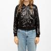 Sequin Bomber Jacket Amanda Black Woman