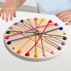 Rope Toys Child Knot Early Education Brain Teaser Game Board for Children