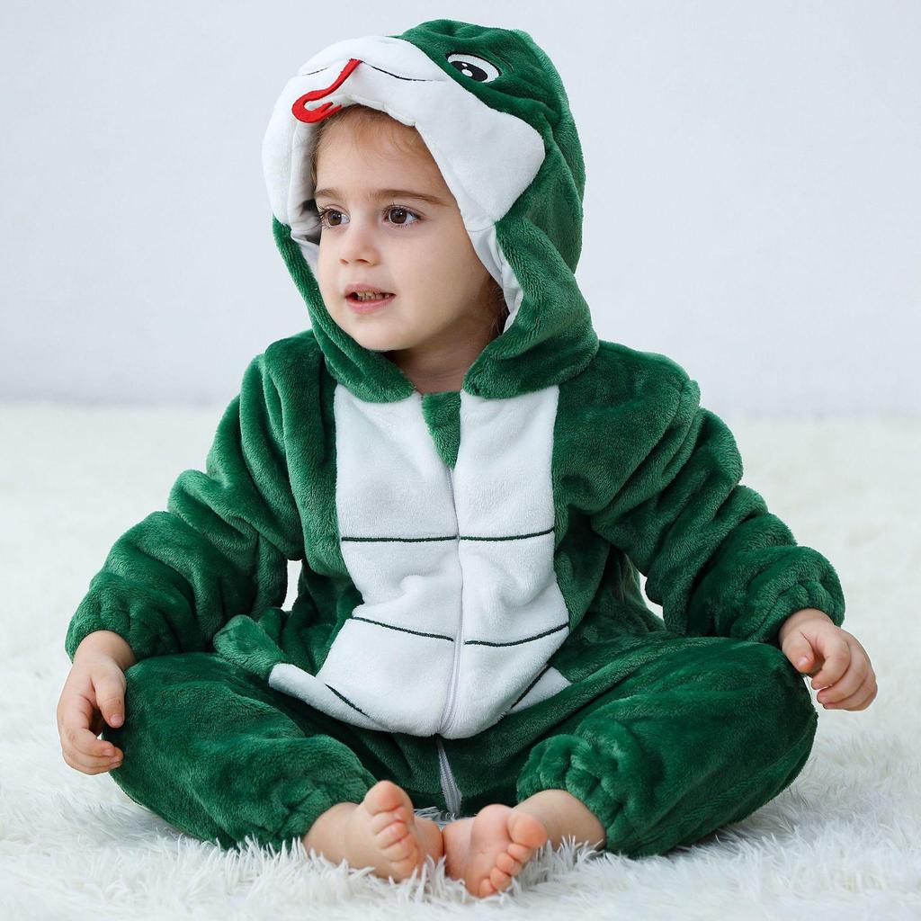 Детская фланелевая пижама Michley Cartoon Animal - домашняя одежда осень/зима