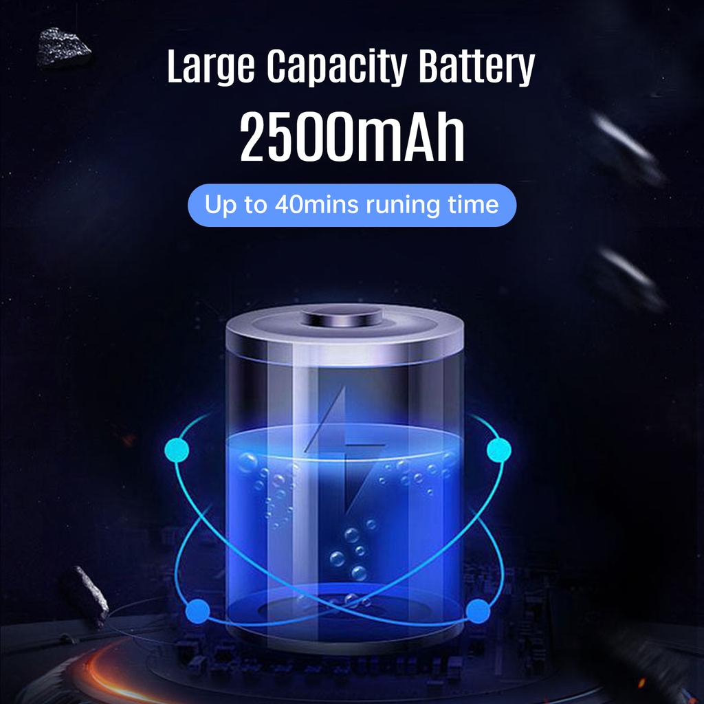 Cordless Vacuum Cleaner Rechargeable Stick Vacuum with 25KPA Powerful Suction Up To 40 Mins Runtime