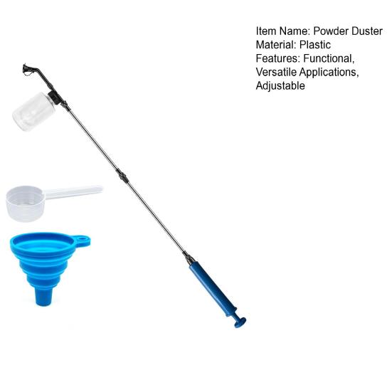 Порошок диатомовой земли Опылитель Садовый дозатор порошка Пульверизатор-распылитель с телескопической