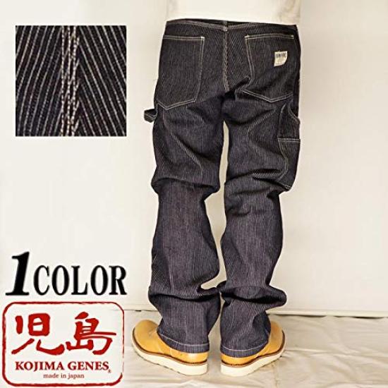 Kojima Jeans KOJIMA GENES 13oz Cord Denim Painter Made In One Jeans, Japan, Men's, Wash, RNB-1270-Indigo-36