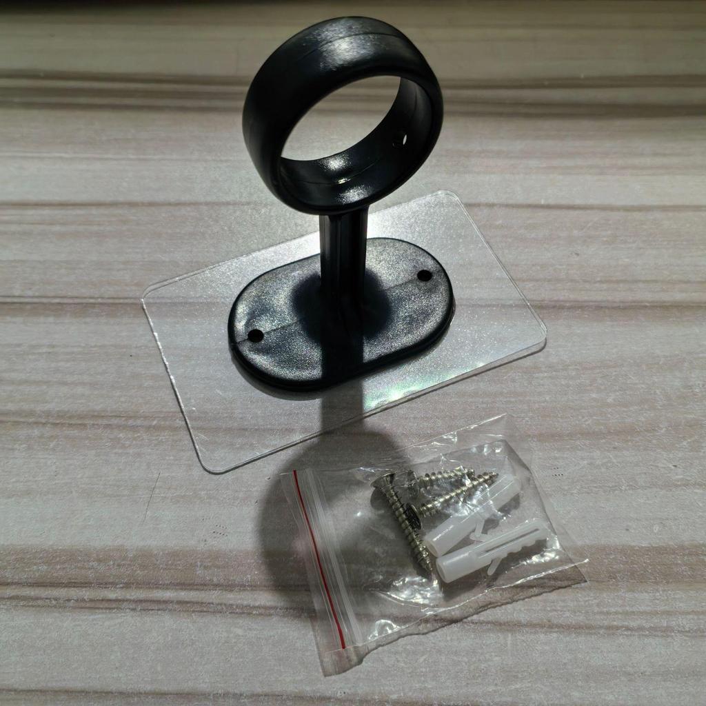 Self-Adhesive No-Drill Ceiling-Mounted Curtain Rod Hook