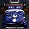 Tottenham Hotspur Design Bed Bedding Set 1 Duvet Cover + 2 Pillowcases Soft Breathable Household Bed Linens