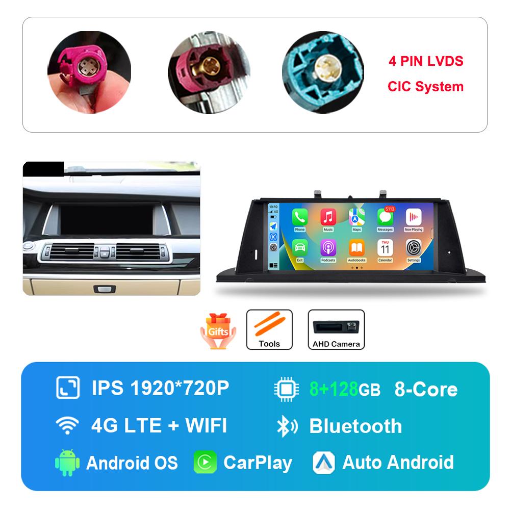 10.25 inch for BMW 5 Series F07 GT 2011 - 2017 CIC NBT System DSP Stereo GPS HD Touch Screen Android Car Radio Multimedia Player