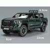 1/24 TOYOTA Tundra TRD Пикап Внедорожный литой сплав Миниатюрная игрушечная модель автомобиля с инерционным механизмом, звуком и светом, коллекция подарков для мальчика