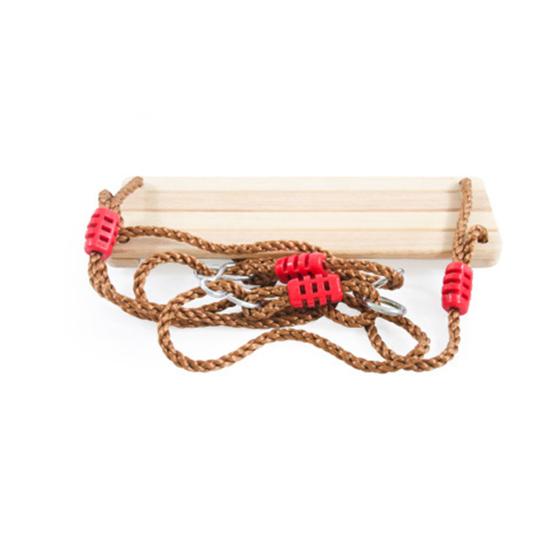 Деревянные качели для взрослых и детей, уличные пасторальные качели с регулируемым тросом 100 кг