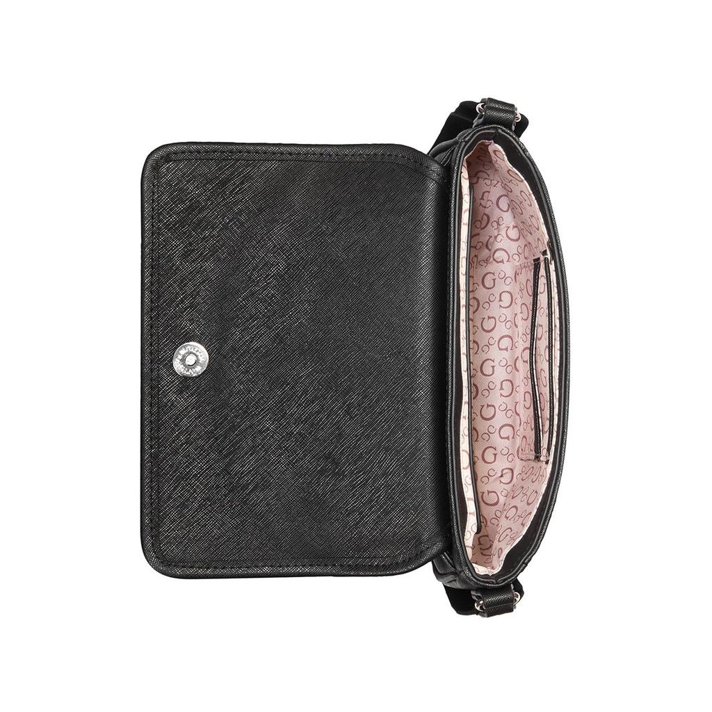 Guess VIVIETTE MINI CROSSBODY FLAP BLA Women's