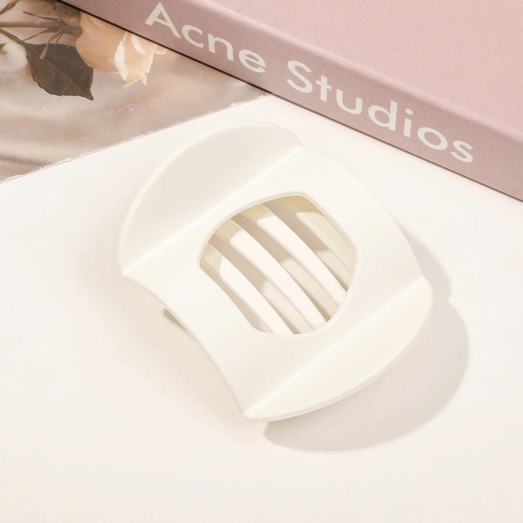 Новые большие и маленькие размеры заколки для волос из поликарбоната для женщин, нескользящие аксессуары для волос, винтажные заколки в форме утиного когтя, заколки для девочек