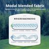 Langdeng men's Modal cotton skin friendly straight leg wrinkle free casual pants