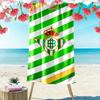 Пляжное полотенце с принтом Real Betis, Большое мягкое быстросохнущее полотенце для пляжа, кемпинга, плавания