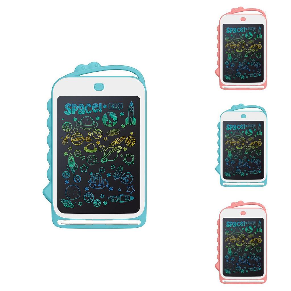 Новый 8,5-дюймовый цветной ЖК-электронный планшет для рисования с динозавром для детского веселья и творчества