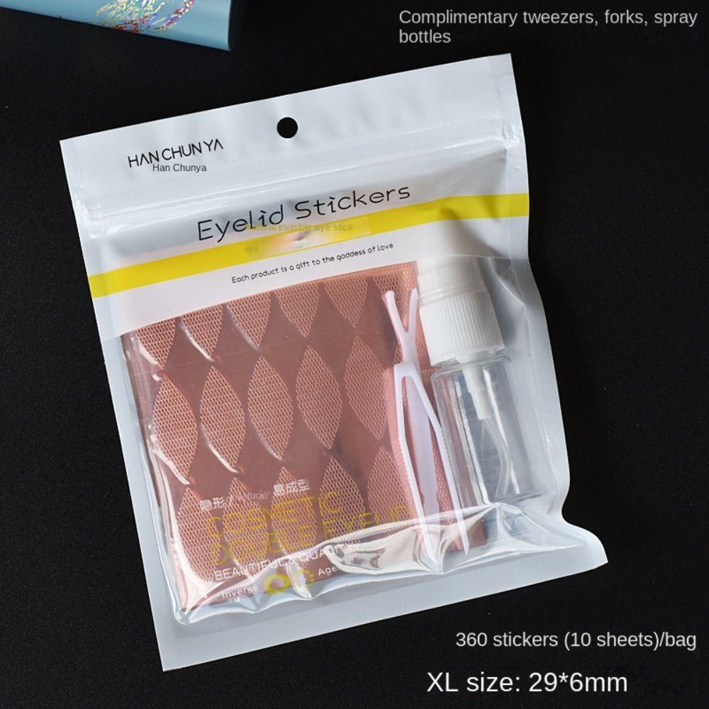 Кружевная паста, лента для двойного века, невидимые наклейки для глаз, самоклеящаяся волокнистая кружевная сетчатая наклейка для век