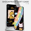 Милый чехол для телефона с мультяшным рисунком для Infinix Hot Tecno Camon 19 Pro Huawei P50 Pro OnePlus, мягкий силиконовый чехол из ТПУ для мобильного телефона