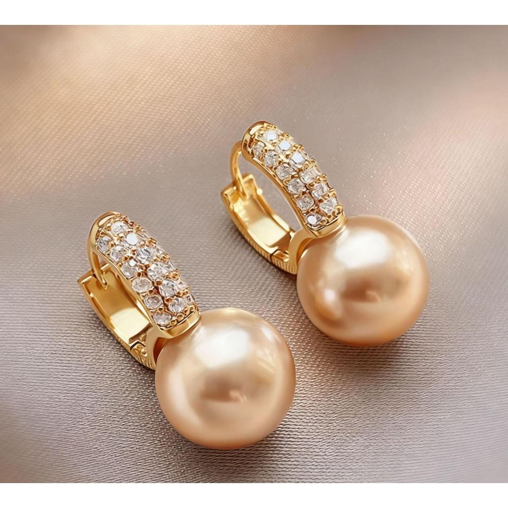 Xiaoxiangfeng Earrings Women'S Summer 20 Tide Pearl Sterling Silver Stud Earrings Temperament Earrings Ear Buckles Advanced Sense