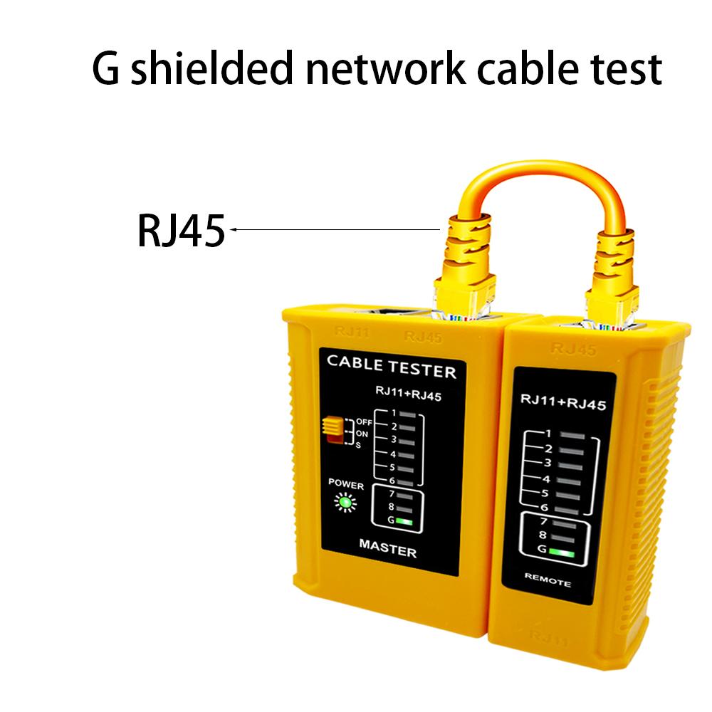 Тестер кабеля lan Сетевой тестер кабеля RJ45 RJ11 RJ12 CAT5 UTP Тестер LAN-кабеля Сетевой инструмент сеть Ремонт