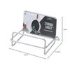 PEARL METAL Подставка-стойка для хранения сковородок, Storage Choice HB-6725, Серебристый