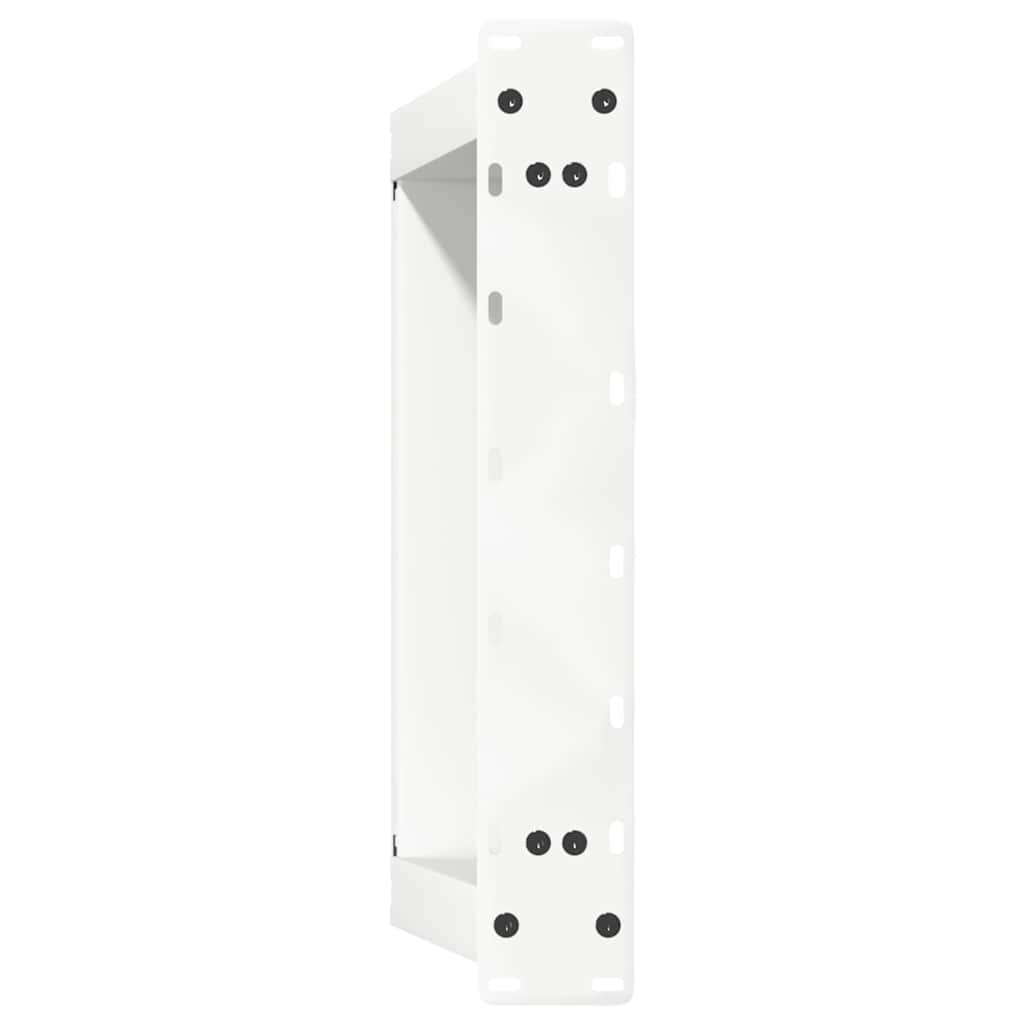 Vidaxl Nogi Do Stolika Kawowego, 2 Szt., Białe, 50X(42-43) Cm, Stal
