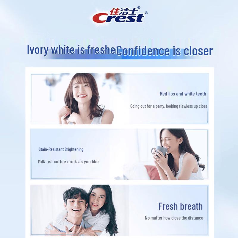 Crest Peach White Lock Toothpaste