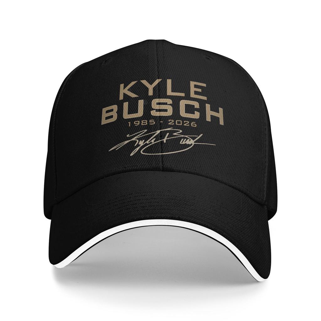 Kyle Busch American Professional Racing Driver Sun Baseball Cap Summer Stylish Trucker Hat For Couple Tennis Skate Snapback Cap