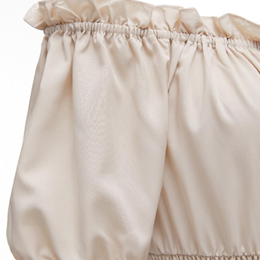 Dress For Women Stage Costume Halloween COS  Retro Solid Color Waistband Dress Party Evening Night Long Dress