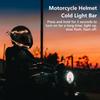 Motorcycle Helmet Light Night Riding Signals Helmet 4 In 1 EL Light Two-Color Led Helmet Light Strip Decoration Accessories Kit