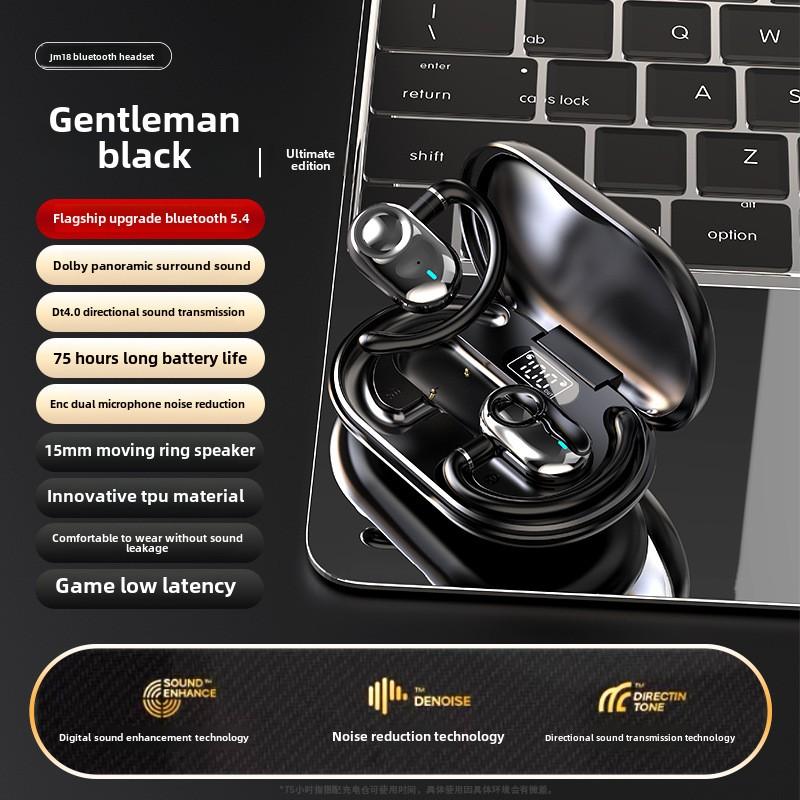 Bluetooth-наушники OWS Earless Wireless сверхдолгоиграющие спортивные шумоподавляющие наушники