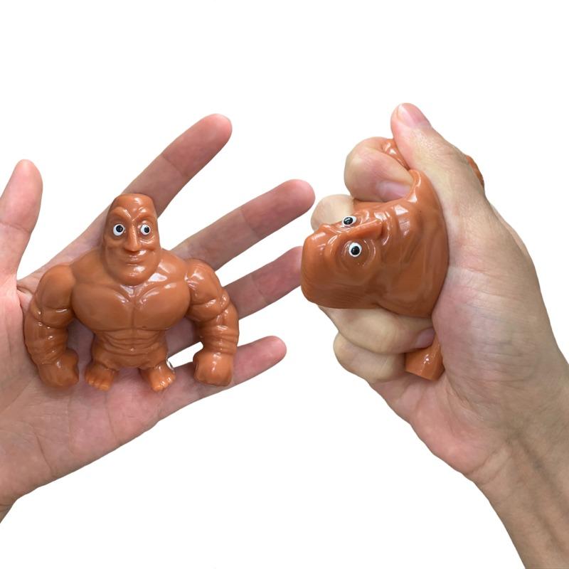 Итальянская Tung Tung Tung Sahur Игрушка-антистресс Tralalero Tralala Мозголом Сжимаемая игрушка Сквиши Фиджет Детская Взрослая Игрушка для снятия тревоги