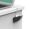 Sanwa Supply USB Gen1 4 Ports with 3.1 Hub, (Self-Powered/Bus-Powered), Magnet, Black, USB-3H418BK