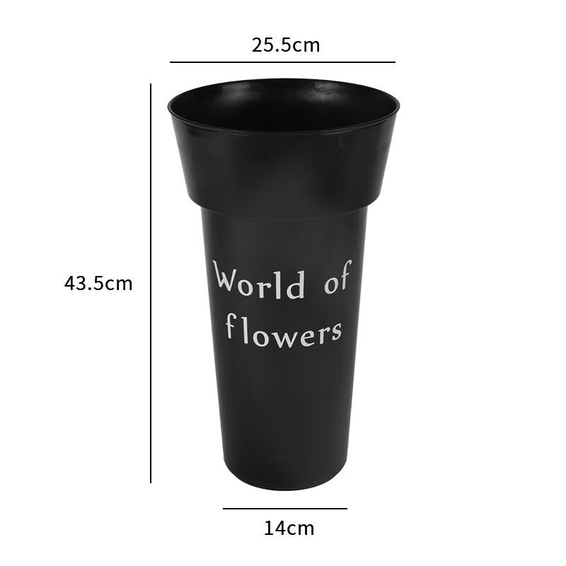 Plastic Round Flower Arranging Bucket
