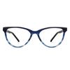 LENSKART BLU | Zero Power Blue Cut Computer Glasses | Anti Glare, Lightweight | 100% UV Protected | For Men & Women | Medium | LB E14270