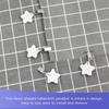 Metal Clip Tablecloth Weights Star Table Cover Weights Stone Table Weights Hangers Tablecloth Pendant for Picnic Dinner Teardrop