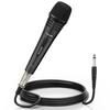 TONOR Dynamic Microphone Plug 5M XLR Cable Vocal Hand Unidirectional Cardioid Metal Wired Compatible with Karaoke Outdoor (6.35mm Included),