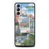 Чехол для телефона с картиной Клода Моне для Samsung Galaxy S26 Ultra S25 Plus S24 FE S23 S22 5G S21 S20 Черный Мягкий