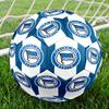 Hertha Bsc Berlin Crest Size 5 Soccer Ball,Indoor/Outdoor Suitable for Training Matches Tournaments Practice Games Perfect Gift for Fan