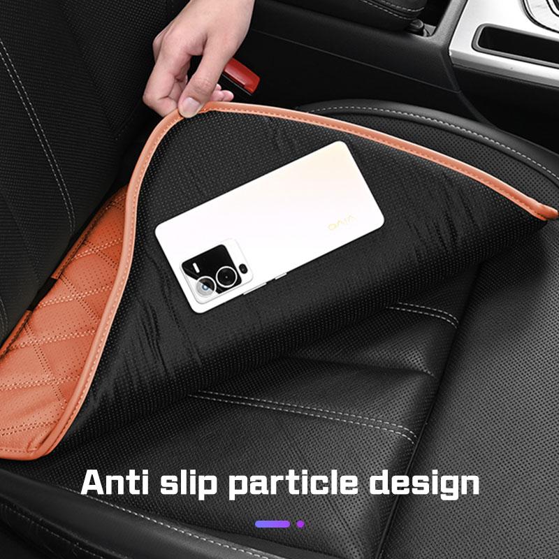 For Ssangyong Kyron Rexton Musso Grand Korando 2021 Actyon Sport Leather Car Seat Cover Anti-Slip Seat Cushion Chair Pad Accesso