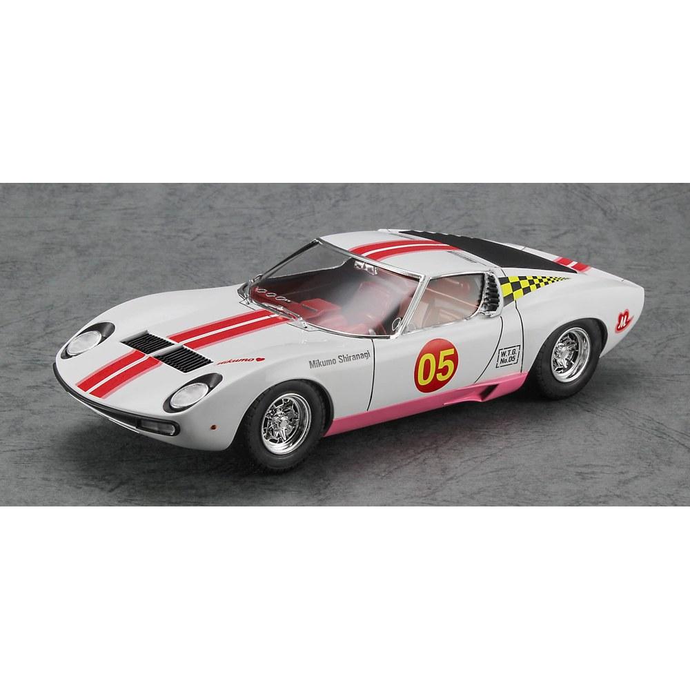 Hasegawa 1/24 Wild Egg Girls Lamborghini Miura P400 SV Ширанами Микумо Пластиковая модель в наборе SP544