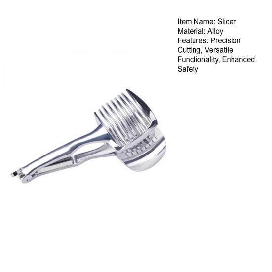 Овощерезка для томатов, круглый инструмент для нарезки лимонных яиц, портативные круглые щипцы для фруктов, держатель для лука, бытовой кухонный режущий инструмент для апельсинов