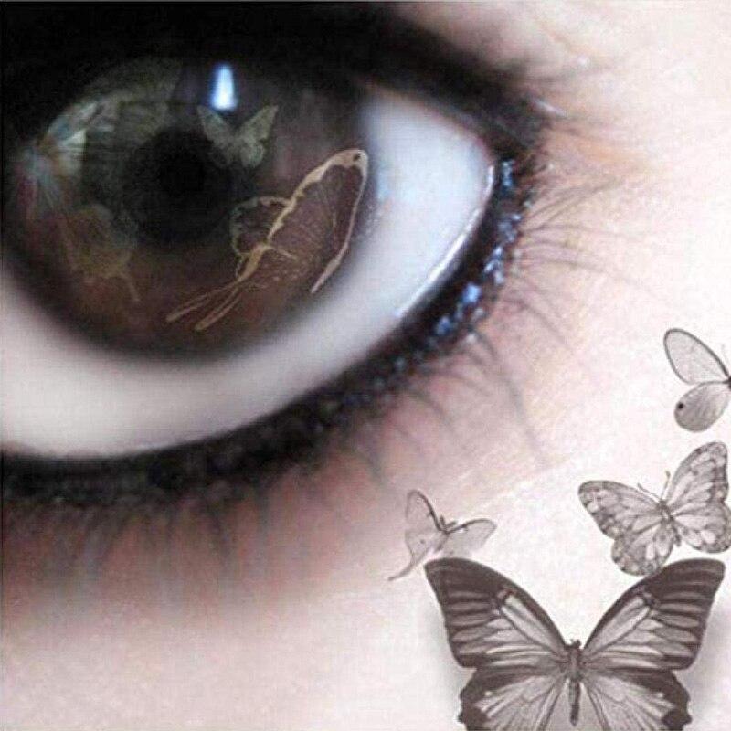 Новый 5D DIY Алмазная картина Бабочка Глаз Алмазная вышивка Пейзаж Вышивка крестом Полный круглый дрель Ремесла Домашний Декор Подарок