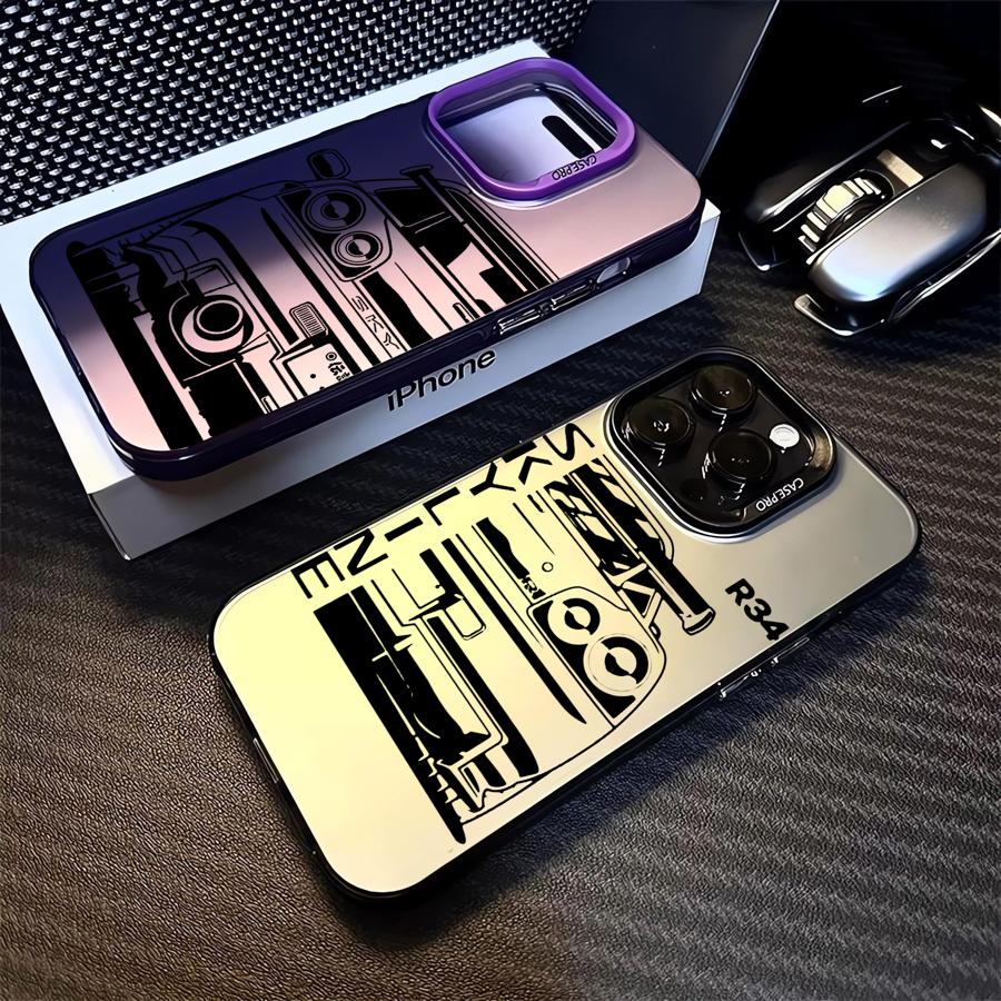 Крутой чехол для телефона JDM Dream Car для iPhone 16 Pro 15 Pro Max 14 13 12 11 XS 14 Pro Max 16 Plus 14Pro 12Pro Мягкий чехол