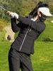 TASHI GOLF Женский зимний теплый стройнящий пуховик и комплект брюк с высоким поясом на флисе