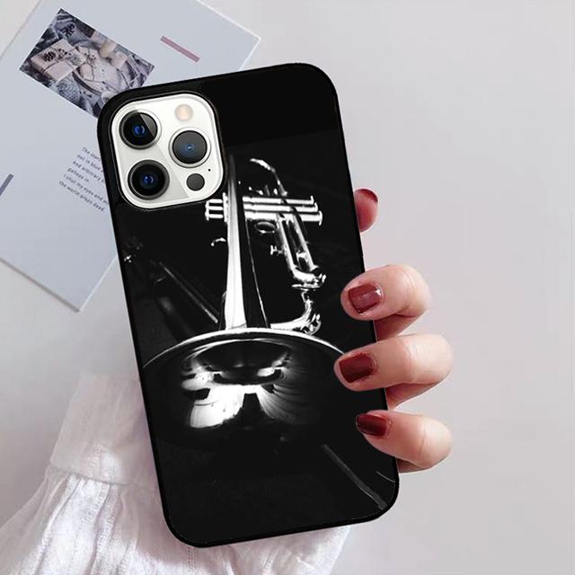 Чехол для телефона Piccolo Trumpet Brass Instruments для iPhone 11 12 13 14 Pro Max mini XR XS SE 2020 6 7 8 Plus Samsung S21 S22 Coque