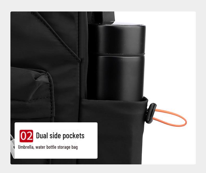 Мужской повседневный деловой рюкзак — большой вместимости, модный, легкий, идеально подходит для ноутбуков и студентов