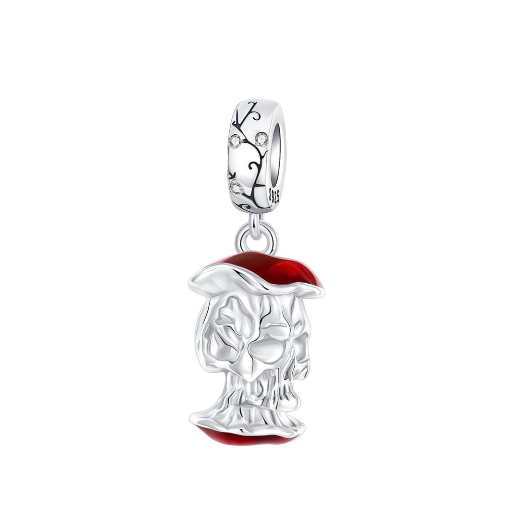 Оригинальные шармы-бусины Медь с инкрустацией цирконием Кулон в виде креста монахини Крыло ангела Подходят для браслета Ювелирный подарок Маркировка