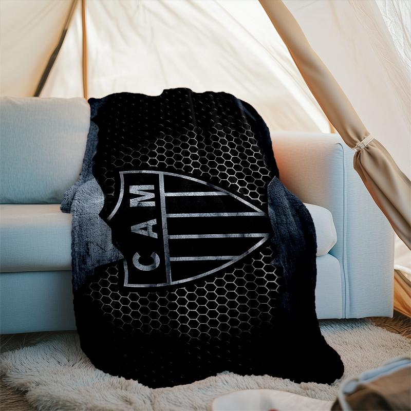 1PC Love For Atlético Printed Soft Flannel Blanket Throw for Adult Bedroom Living Room Sofa Camping Travel Fan gifts Christmas Gifts