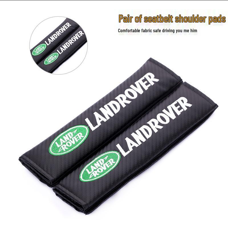 Range Rover Evoque & Discovery Sport Carbon Fiber Seat Belt Shoulder Pad